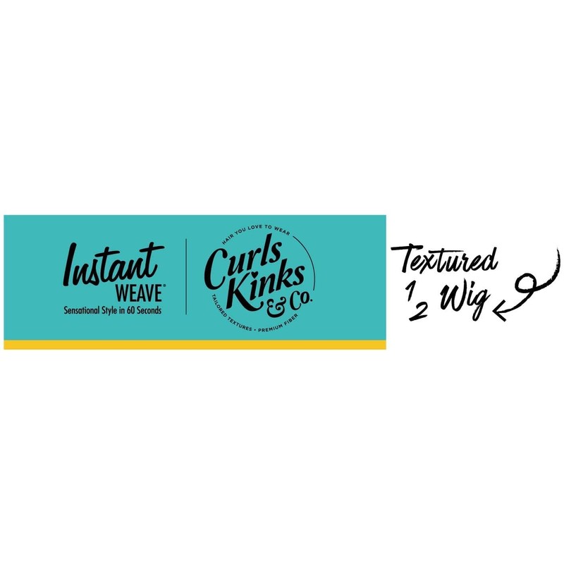 Sensationnel Curls Kinksandco Half Wig - Top Lady Instant Weave