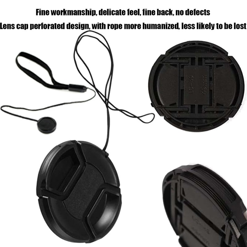 Front Lens Flap Set with Strap for D3000 D3100 D3200