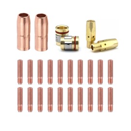 Eddyweld Mig Gun Parts kits Compatible with Miller Millermatic 252 MIG Welder 951066 M25 M-25/M-40/Hobart H torch consumables (26pcs .035 kits)