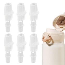 BEPSYOM Pack of 4 Replacement Mouthpieces for Water Bottles, Replacement Bite Valves, Replacement Nozzle for Thermos Flask, Compatible with BJPKPK Insulated Water Bottles