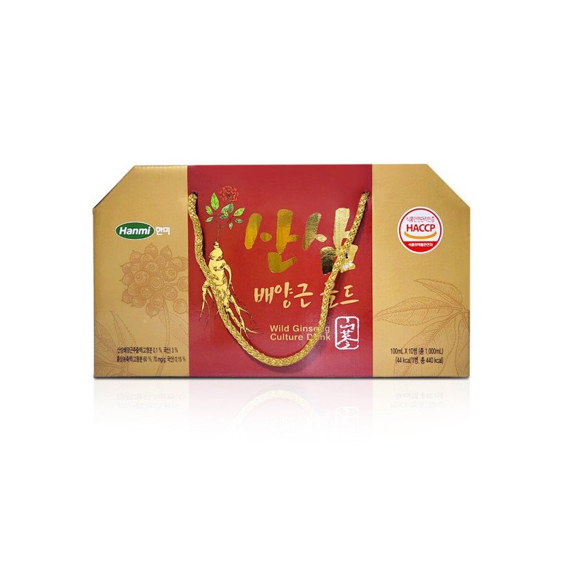 한미 산삼배양근골드 100ml 6통 선물세트 홍삼 산삼 Hanmi Red Ginseng