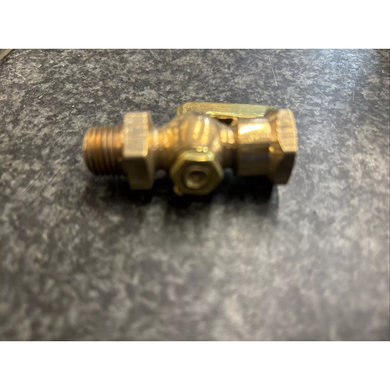 Lunkenheimer 1/4” NPT Brass Steam Valve, Vintage, Steam Punk