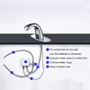 HHOOMMEE Commercial Automatic Sensor Touchless Bathroom Sink Faucet, Motion Activated