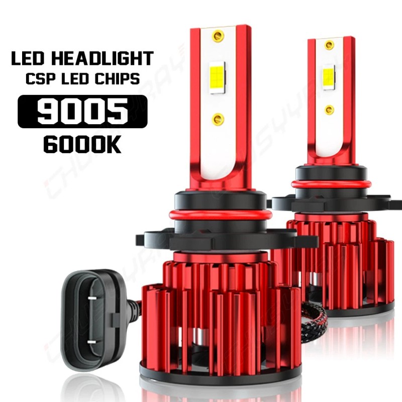 CHUSYYRAY 9005 HB3 LED Headlight Bulbs Kit HIGH/LOW Beam 60000LM