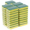 50 Pack Individually Wrapped Sponges, Kitchen Dishwashing Sponge Bulk, Non
