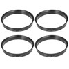 X AUTOHAUX 4 Pcs 67.1mm to 64.1mm Universal Car Hub