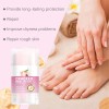 La Crema Para El Cuidado De Los Pies Con Grietas