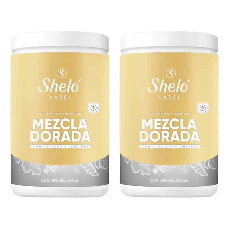 2 Mezcla Dorada Cúrcuma & Jengibre / Golden Milk +