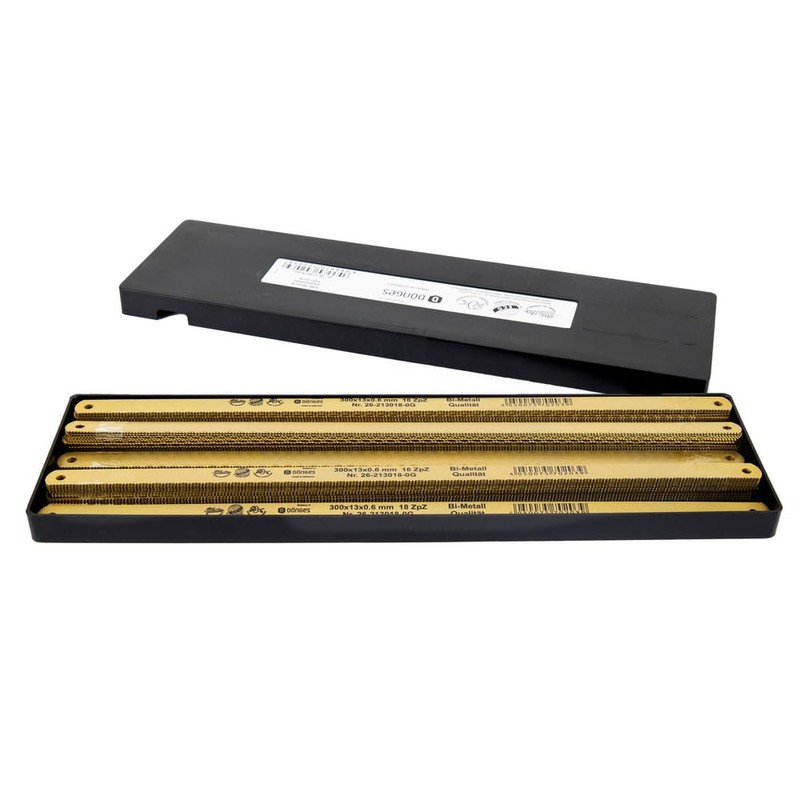 Dönges Hacksaw Blade HSS Bi-Profi, One-Sided, 18 TPI 300 x