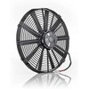 Be Cool 75002 Euro-Black 16" High-Torque Electric Pusher Fan