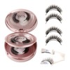Magnetic False Eyelashes with Applicator, OIHCAZ 2 Pairs Magnetic Lashes