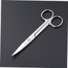BIUDECO Professional Makeup Scissors Stainless Steel Curved Eyebrow Trimmer Cutting