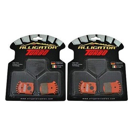 Alligator Turbo MTB Bike disc Brake Pads for MAGURA MT2/MT4/MT6/MT8, 2 Pack, TB3104