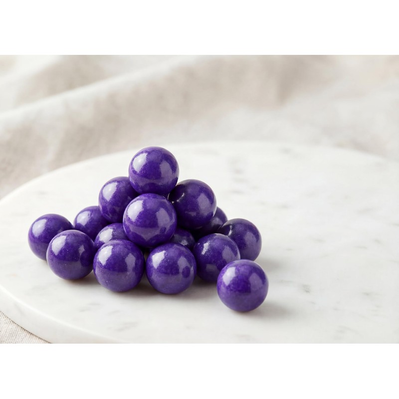 Grape Gumballs 1.5 lb Bag – Purple Bubble Gum Balls,