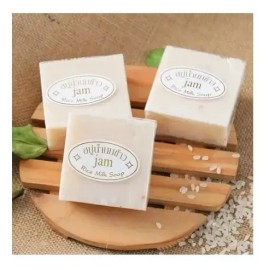 Jabon Tailandes Blanqueador Leche Arroz Colageno Exfoliante