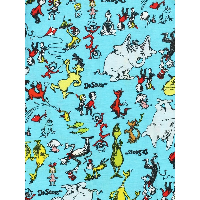 Dr. Seuss Grinch Cat in The Hat Infant Toddler Footless