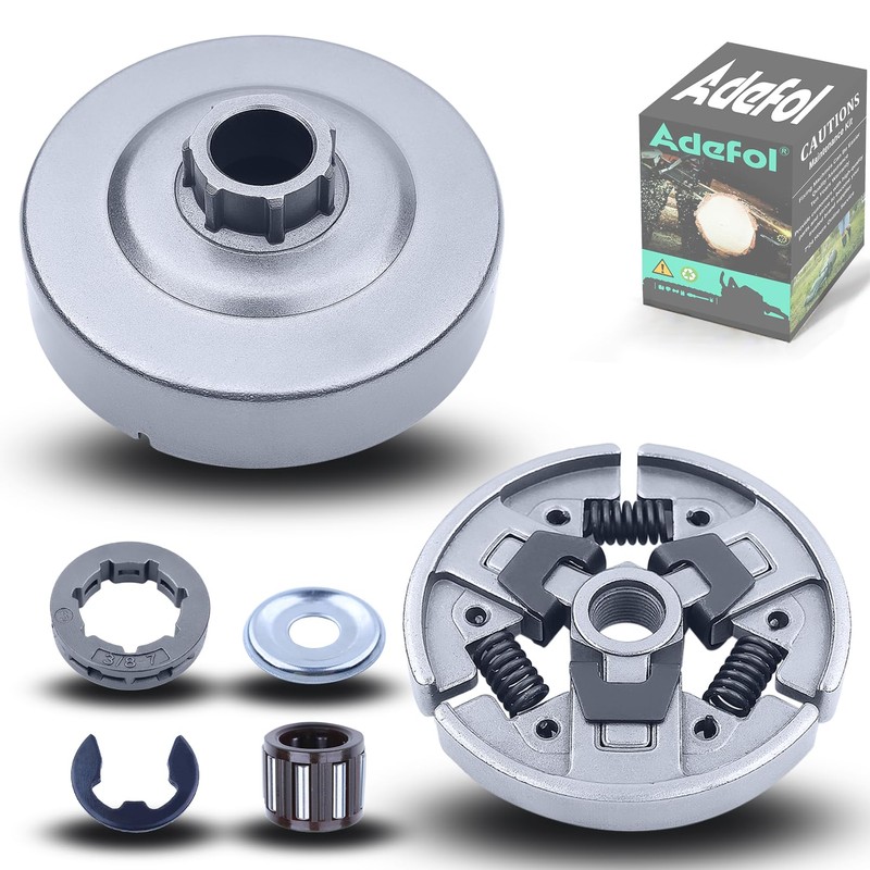 Precision Design Clutch Drum (3/8" 7 Teeth) with Clutch Assembly