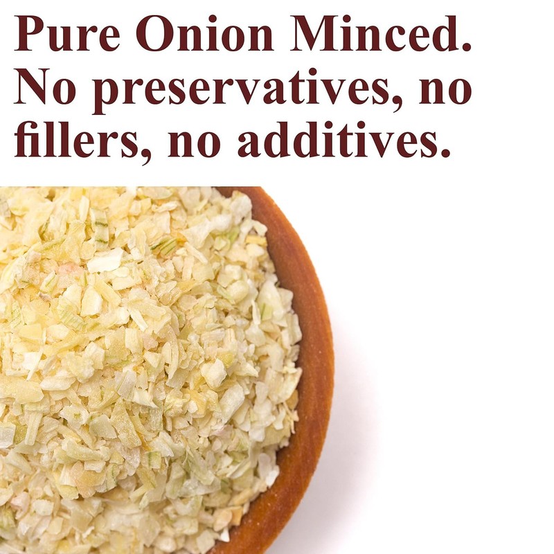 The Spice Way Minced Onion - 8 oz - bulk