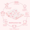 Baby Blankets for Girls, Toddler Newborn Blanket Double Layer with