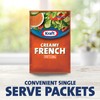 Kraft Creamy French Salad Dressing Single Serve Packet (1.5 oz