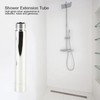 socialme-eu 4 Inch Stainless Steel Shower Extension Round with Chrome