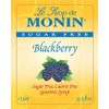 Monin Sugar-Free Blackberry Syrup Plastic Bottle, 1 Liter (33.8 fl