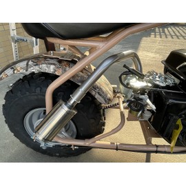 Exhaust Muffler For Predator 196cc 212cc Go Kart Mini Bikes,For Coleman CT200U-EX BT200x,For Coleman ct100u / cc100x Mini Bike & For Honda GX160 GX200