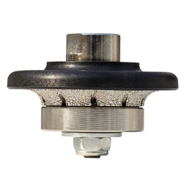 Raizi B5 5mm Demi-bullnose/Roundover Diamond Hand Profiler/Router Bits for Granite Countertops