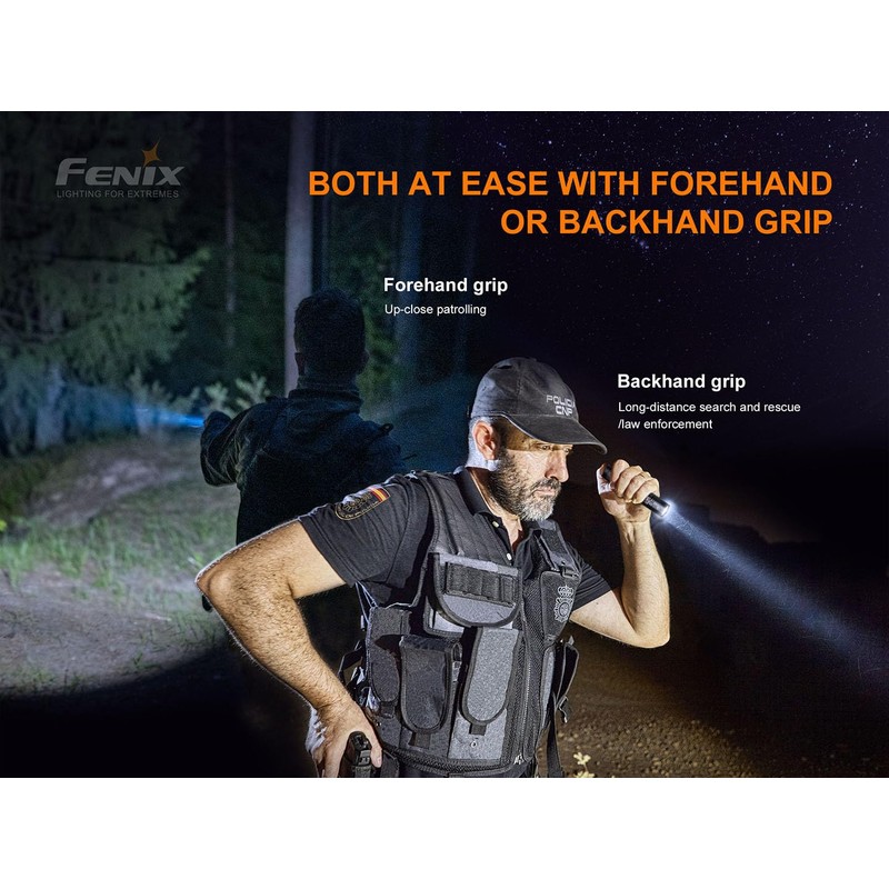 Fenix PD35 v3.0 Rechargeable Tactical Flashlight, 1700 Lumens EDC with