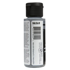 DecoArt Americana Multi Surface Satin Bottle Paint, Acrylic, Pewter, 3 x 3 x 7 cm (Pack of 1)