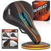 HENMI Bicycle Saddle Men Women Comfortable Breathable Shock Absorbing Ergonomic