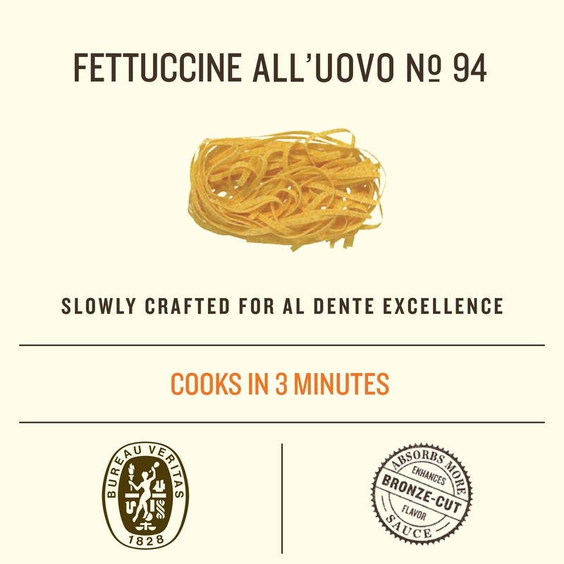 Rummo Fettuccine Pasta N.94 - Fettuccine Pasta Noodles, Dry Pasta,
