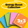 Post-it Post it Super Sticky Notes 3x3 Energy Boost Collection