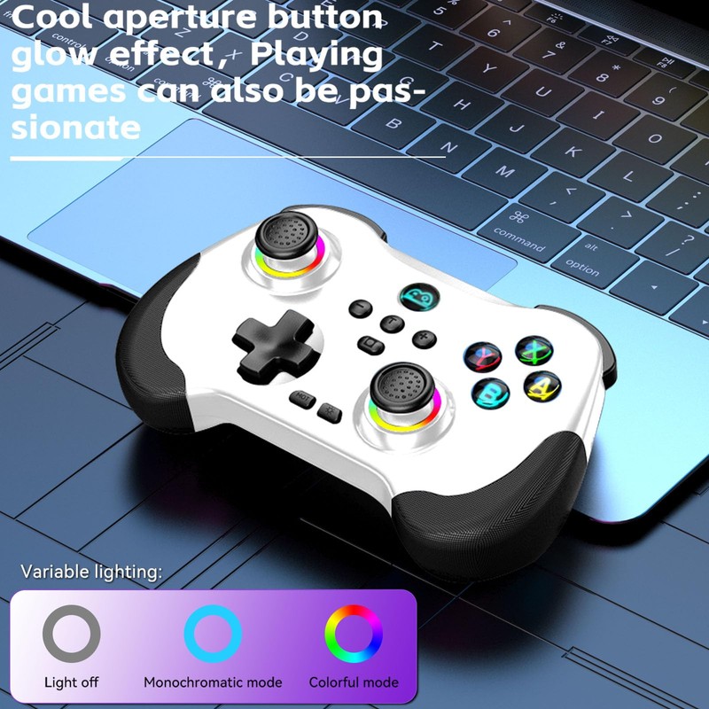 Joso Phone Controller for Steam Switch/PS/PC/Android/iOS, with Hall linear trgger,