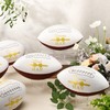 HyDren 6 Sets Groomsmen Football with Display Stand Groomsmen Proposal