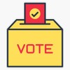 LAD Studio Vote, USA Election Sticker Bumper Sticker Vinyl Decal