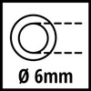 Original Einhell Spiral Hose 8 m (Compressor Accessories, 8 m