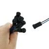 ZZHXSM 10PCS Black G4 Plastic lamp Holder Plug G4 Lamp