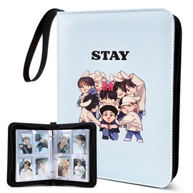 Cute Photocard Binder Cartoon 400 Pockets Photocard Holder Book with Sleeves Photo Album for Lomo Cards