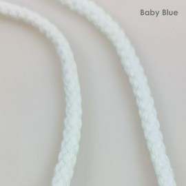 Neotrims Hoodie Drawstring Cotton Cord,6mm Round with Metal Toggle Ends,Stoppers.Lacing Pull String for Sweatshirts,Pants,Joggers,Corset Leggings Apparel. 6pcs Toggles Only