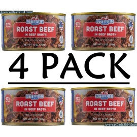 Butterfield Farms 4 PACK - Butterfield Farms Roast Beef in Beef Broth 12 oz (Total 48 oz)