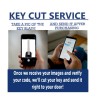 Toyota KEY CUT SERVICE + TOYOTA UNCUT TRANSPONDER 4D DOT