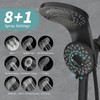 EAARSUO Magnetic Large Rain Shower Head with Handheld Spray, High