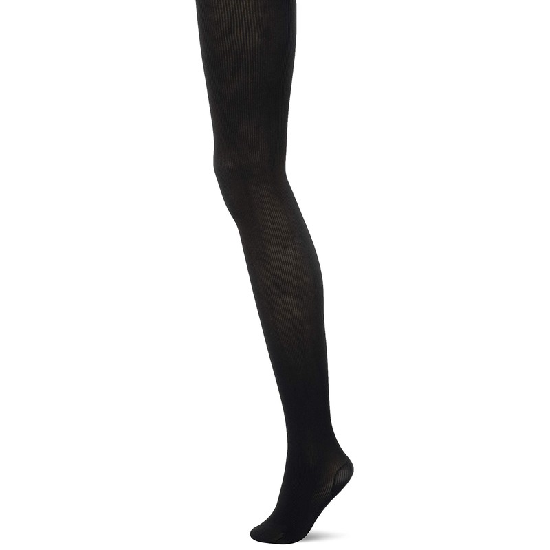Gunze Tuche Women's Patterned Tights, Ribbed Collar, Sole Cupe Nylon,