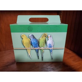 APPCage Cardboard Carrier for Small Animals or Birds, Lot of 50 (5"x5.5"x5.5")