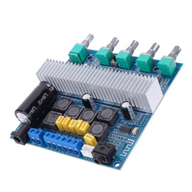 Bluetooth Amplifier Board 5.0 Stereo Audio Receiver Amplifier Board 2.1 Channel Class D Amp Module 100W Subwoofer Power Amplifier Module Stereo Subwoofer Module