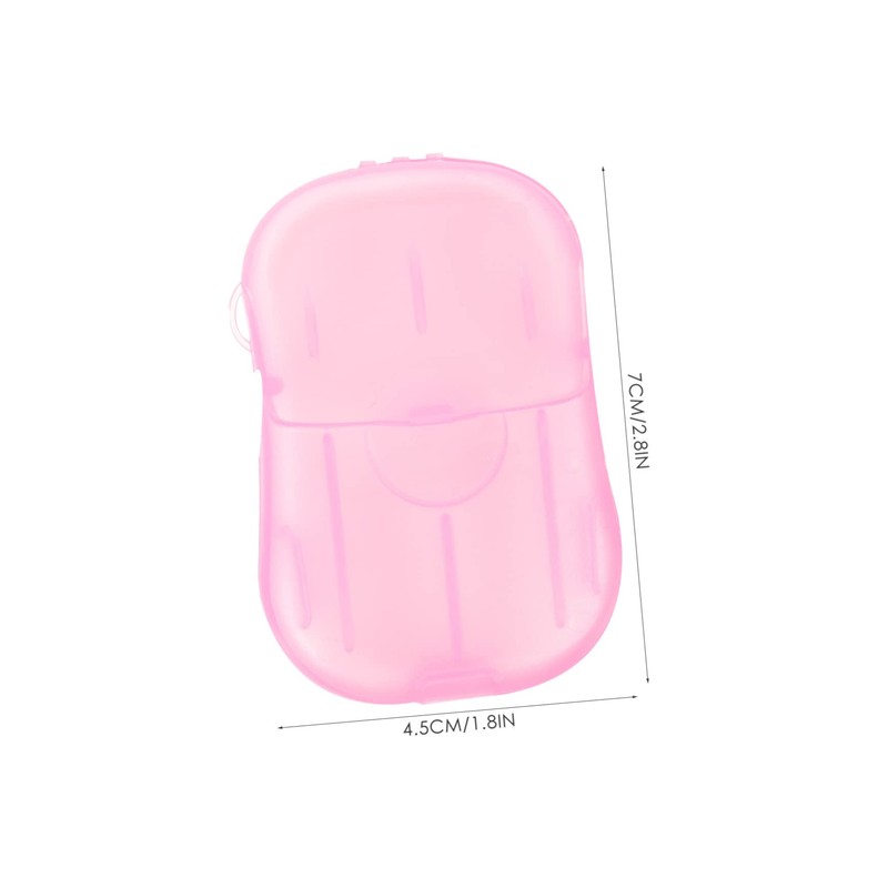 WHAMVOX Compact Easy to Carry 20pcs Soap Sheets for Travel