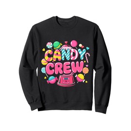 Candy Land Candy Crew Decorations Sweetie Candy Squad Party Sweatshirt