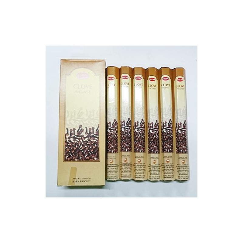 HEM Incense Stick Hexa Pack Clove Incense, Hexa Pack, Hexagonal