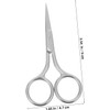 1PC Beard Scissors - Dual Blade Small Scissor - Stainless